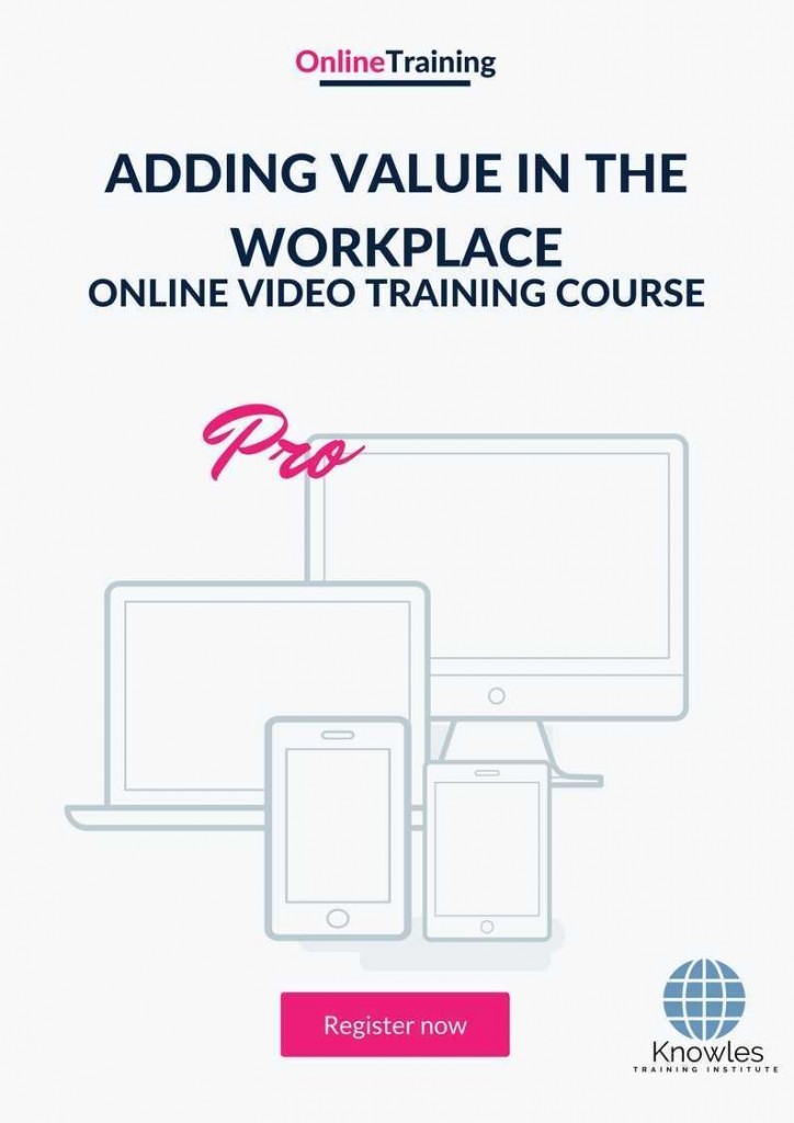 Adding Value In The Workplace Online Training Video Course