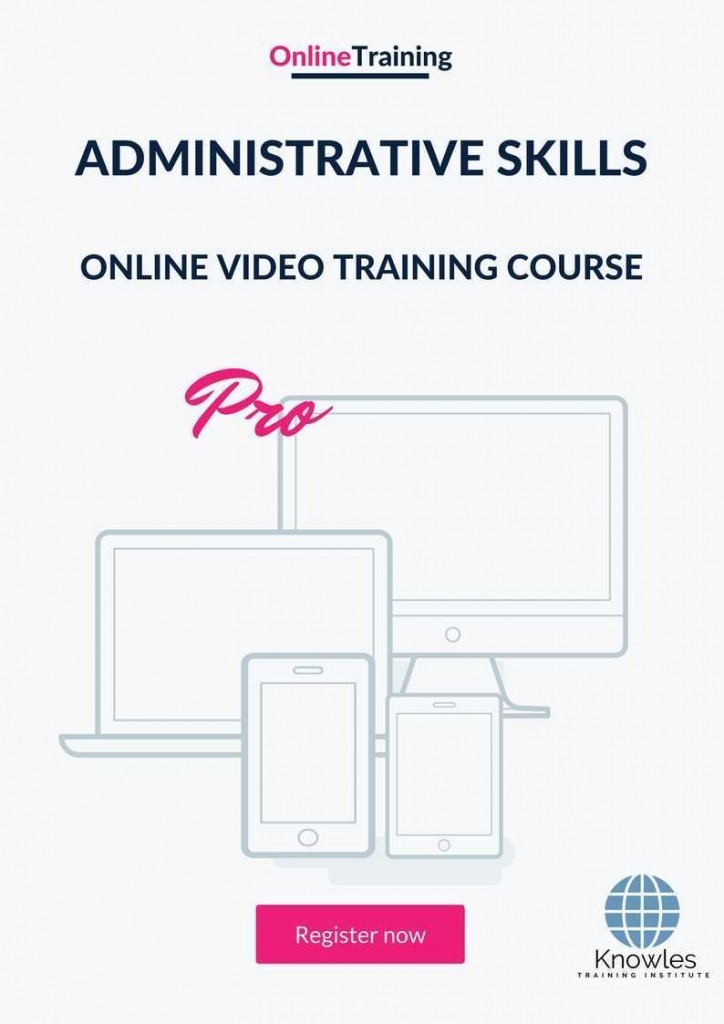 Administrative Skills Online Training Video Course