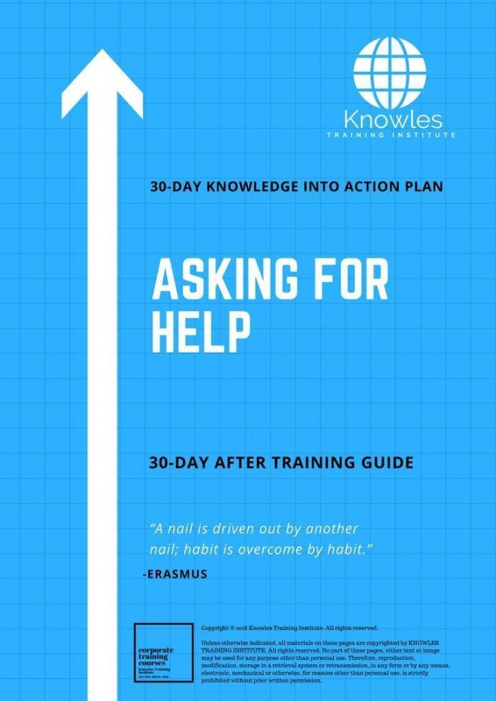 Asking For Help 30 Day After Training Guide