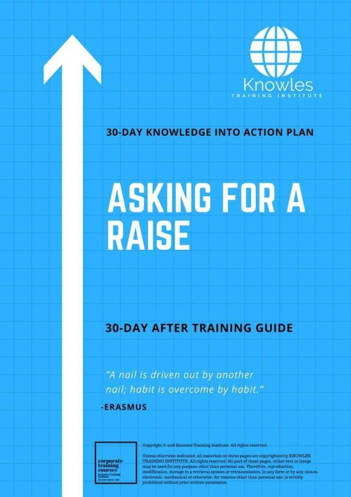 Asking For Raise 30 Day After Training Guide