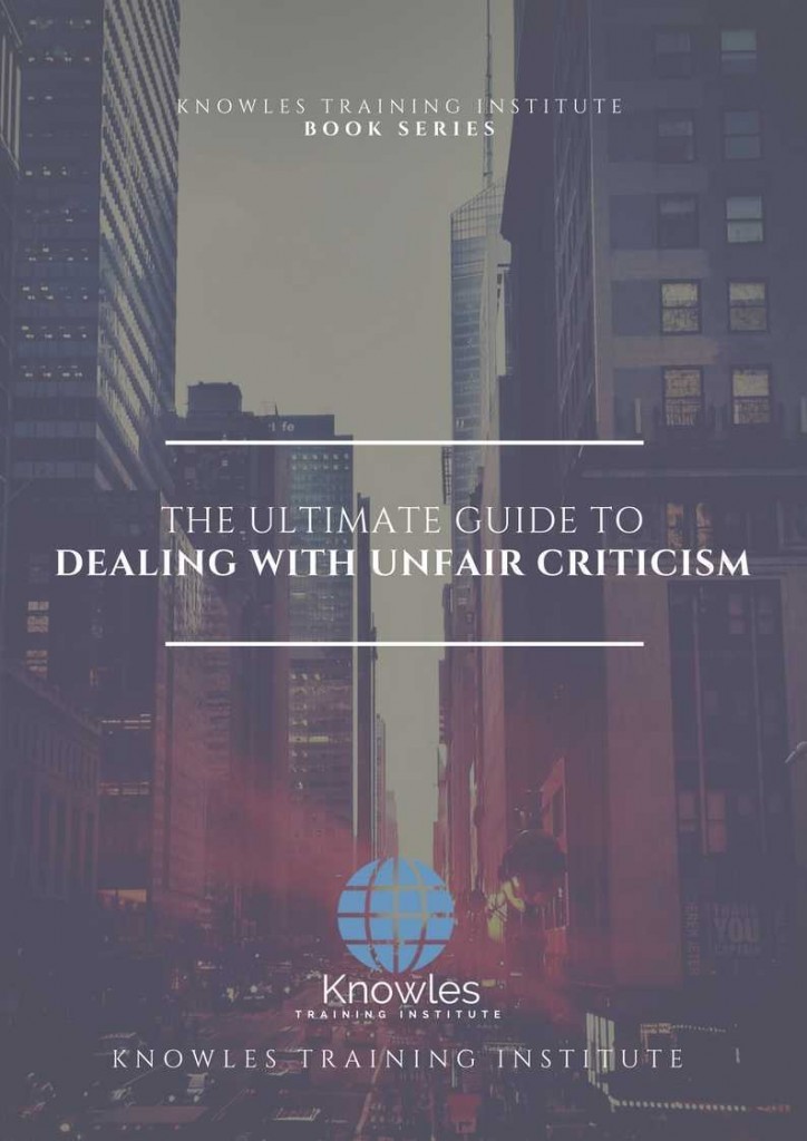 Dealing With Unfair Criticism Book