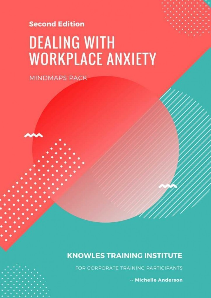 Dealing With Workplace Anxiety Training Course MindMaps