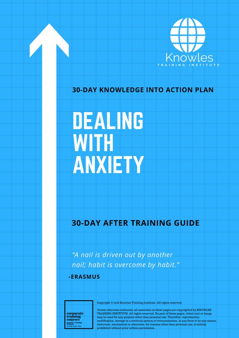 Dealing with Anxiety 30-Day Action Plan