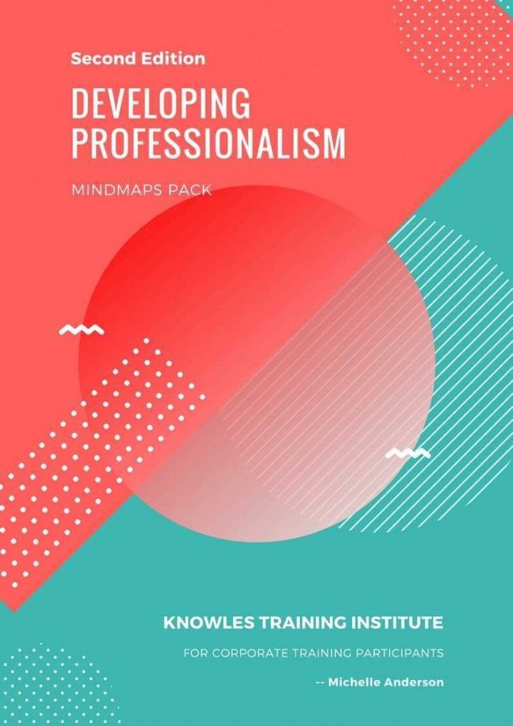 Developing Professionalism Training Course MindMaps