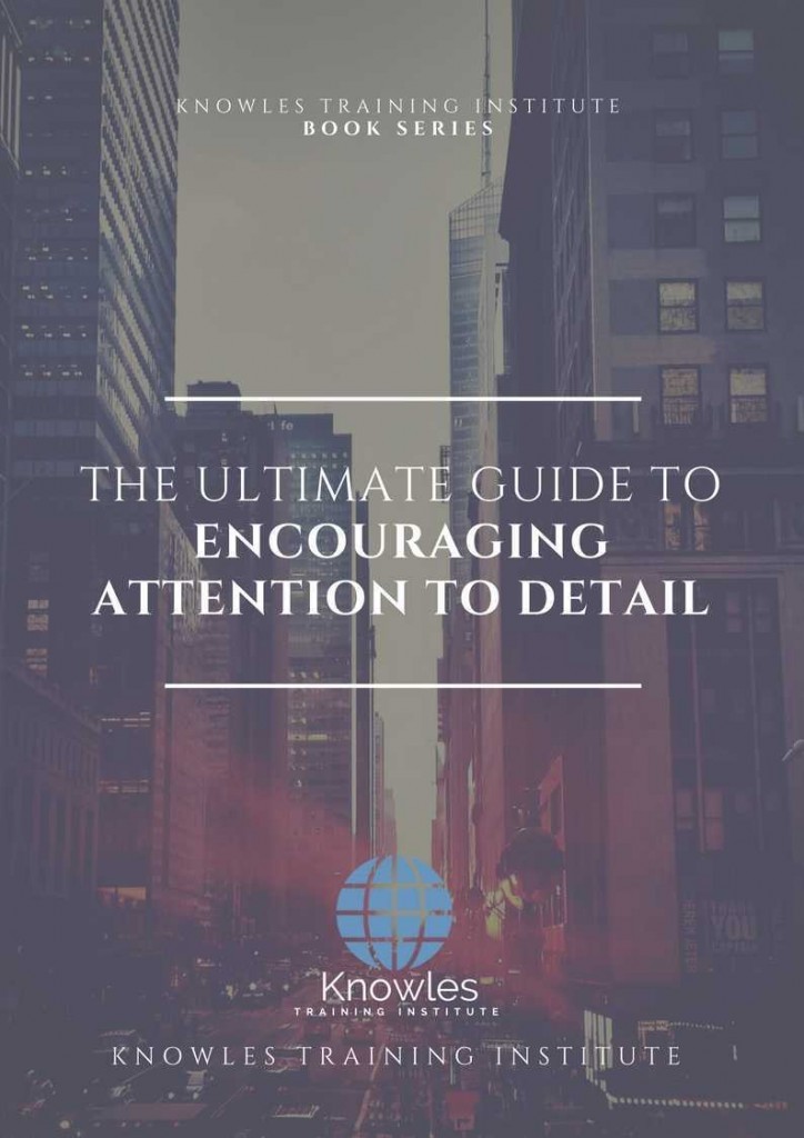 Encouraging Attention To Deatail Book