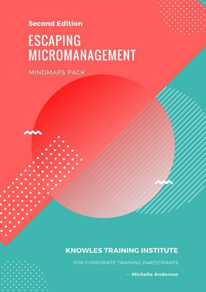 Escaping Micro Management Training Course MindMaps