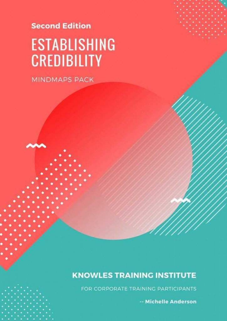 Establishing Credibility Training Course MindMaps