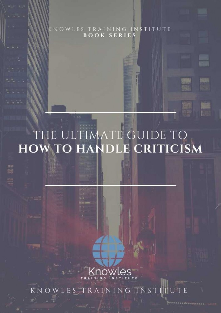 How To Handle Criticism Book