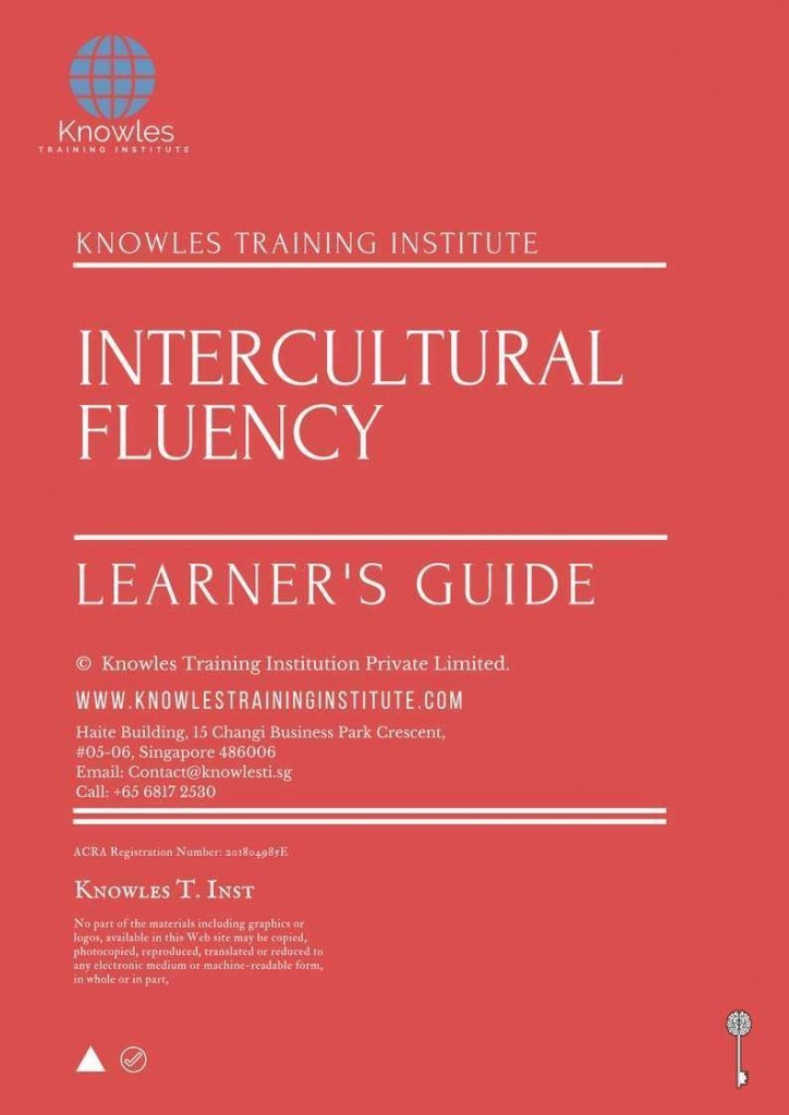 Intercultural Fluency Training Course Learner’s Guide