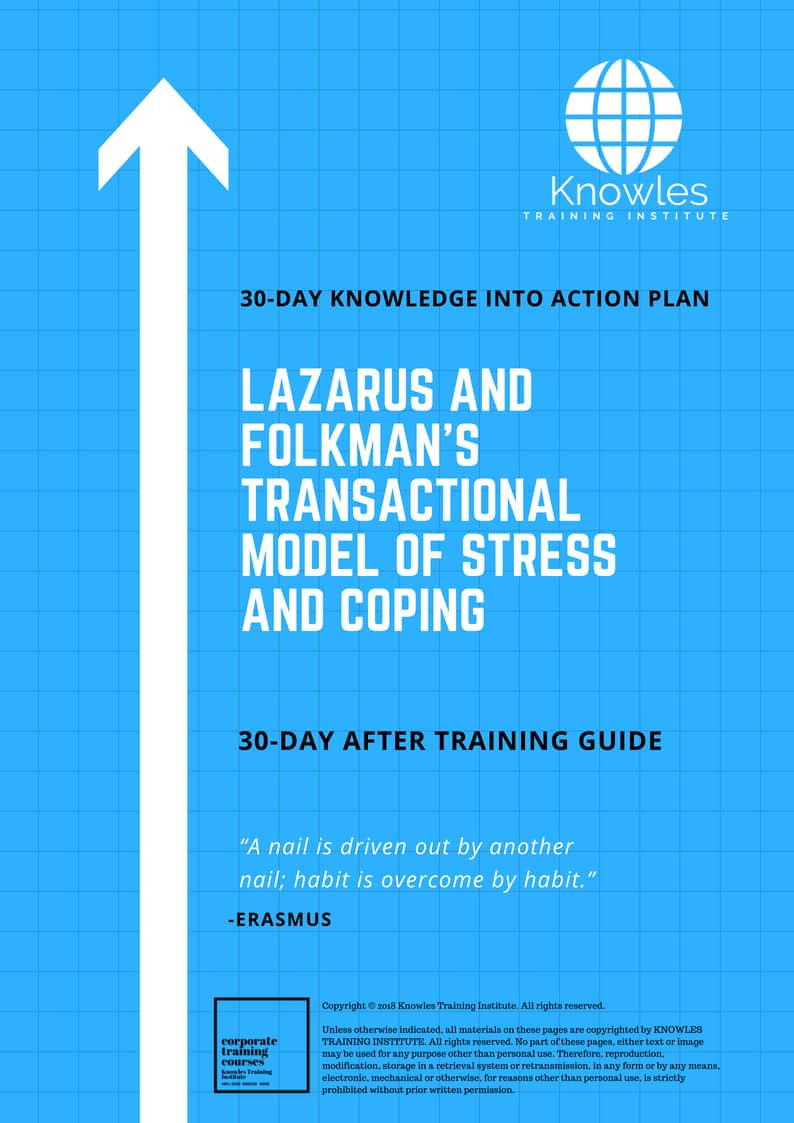 Lazarus And Folkman’S Transactional Model Of Stress And Coping 30-Day Action Plan