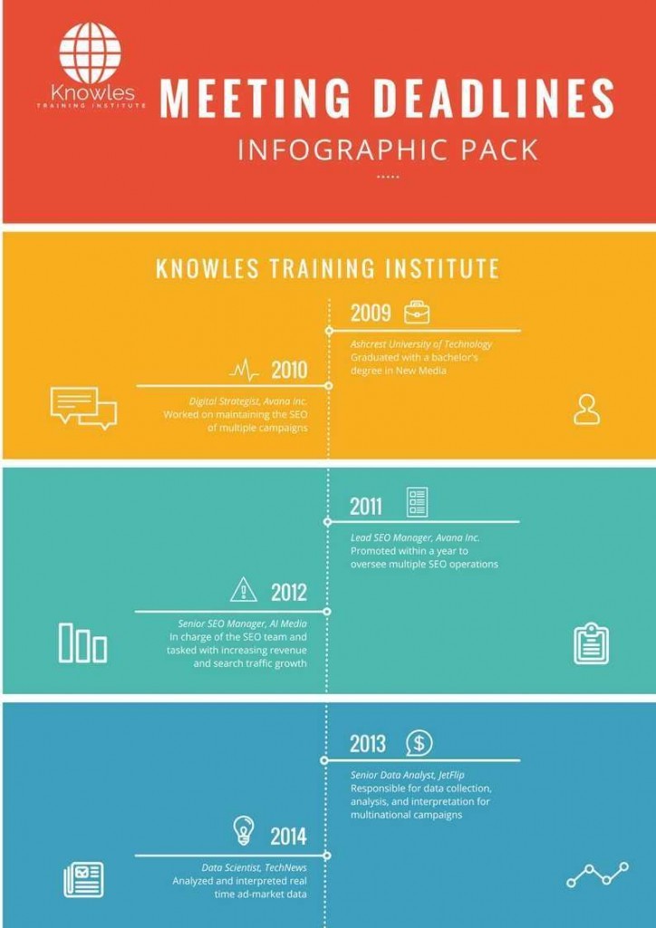 Meeting Deadlines Infographics