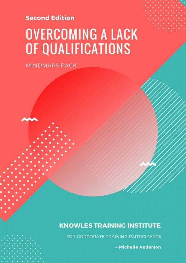 Overcoming A Lack Of Qualifications Training Course MindMaps