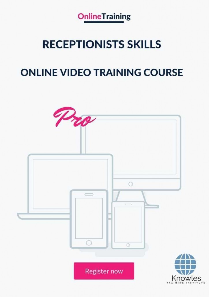 Receptionists Skills Online Training Video Course