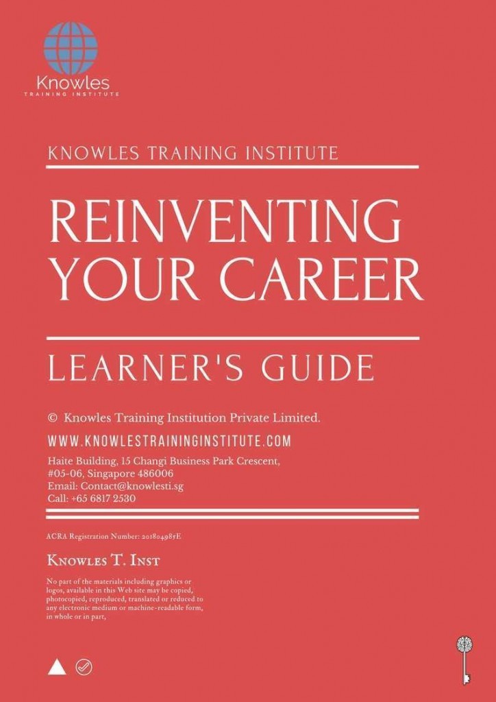 Reinventing Your Career Training Course Learner’s Guide