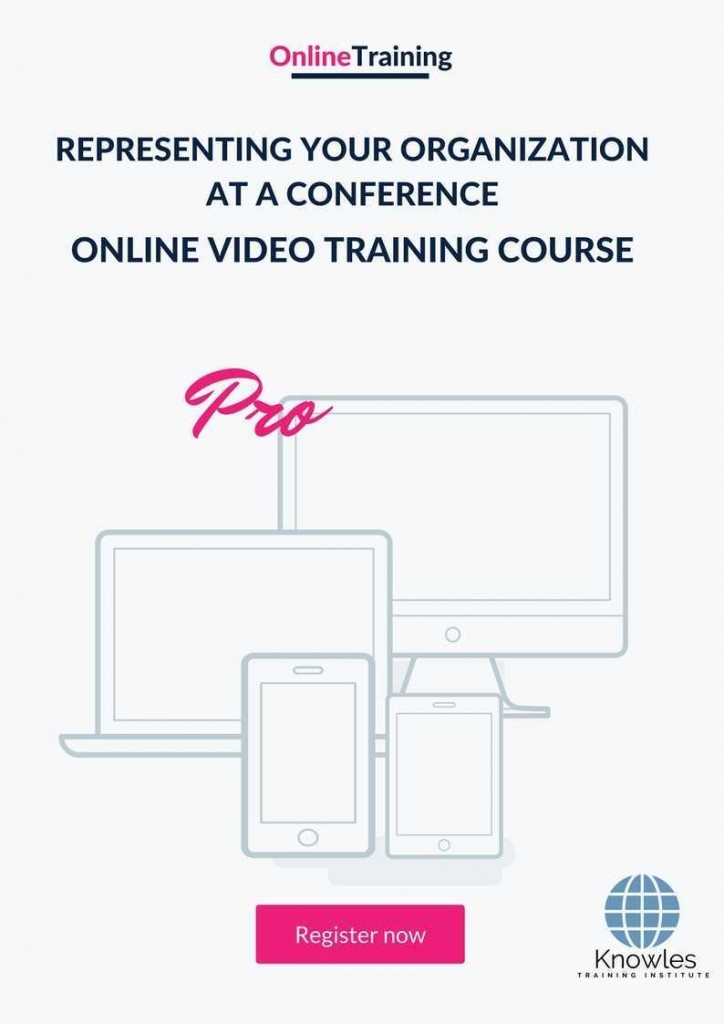 Representing Your Organization At A Conference Online Training Video Course