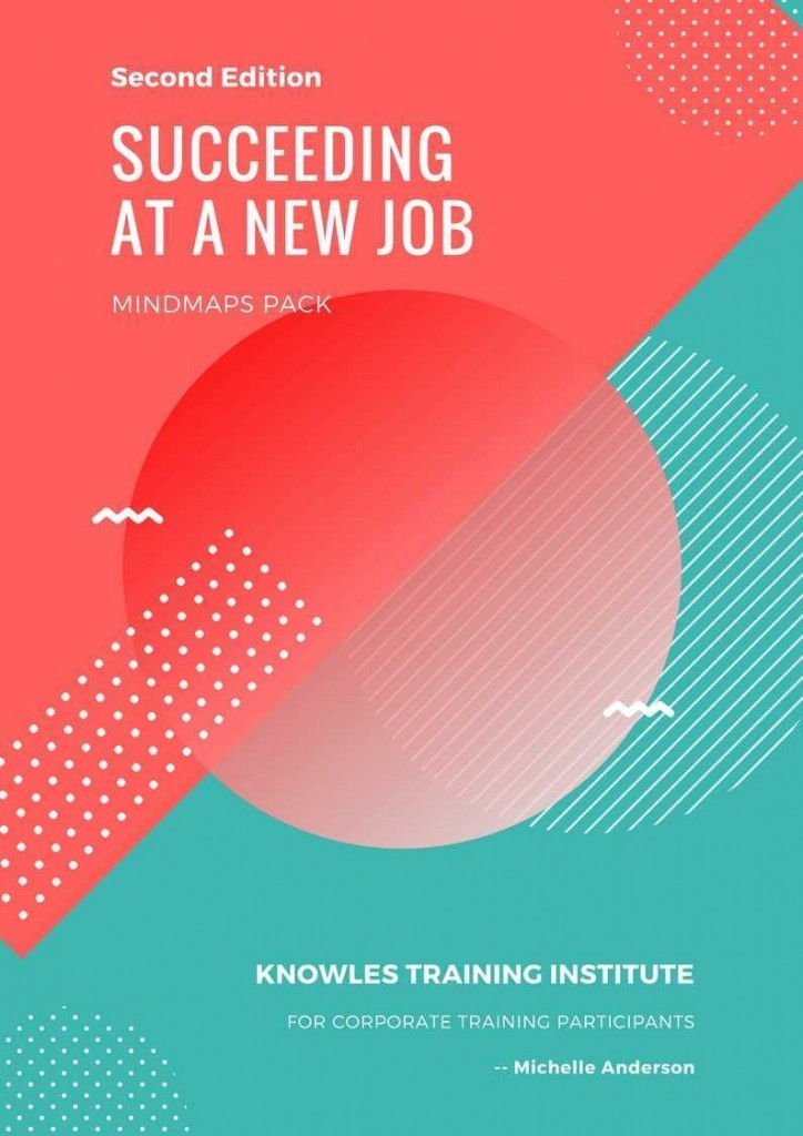 Succeeding At A New Job Training Course MindMaps
