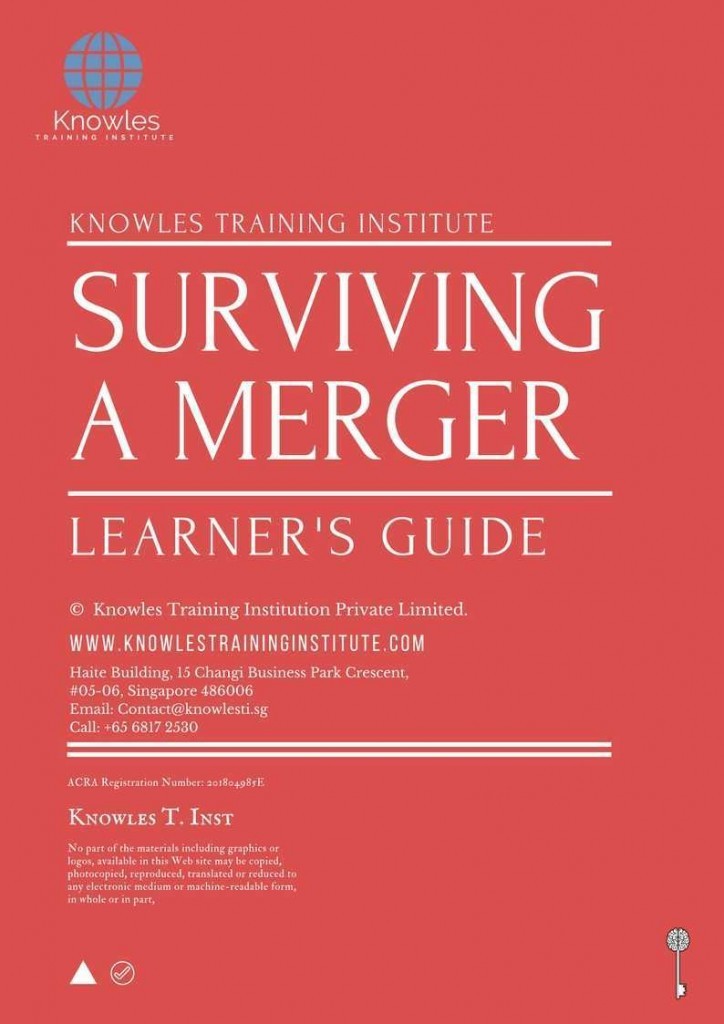 Surviving A Merger Training Course Learner’s Guide