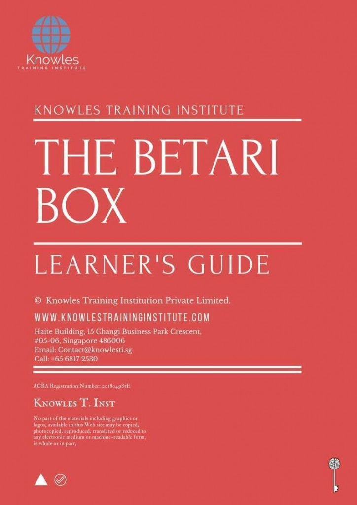 The Betari Box Training Course Learner’s Guide