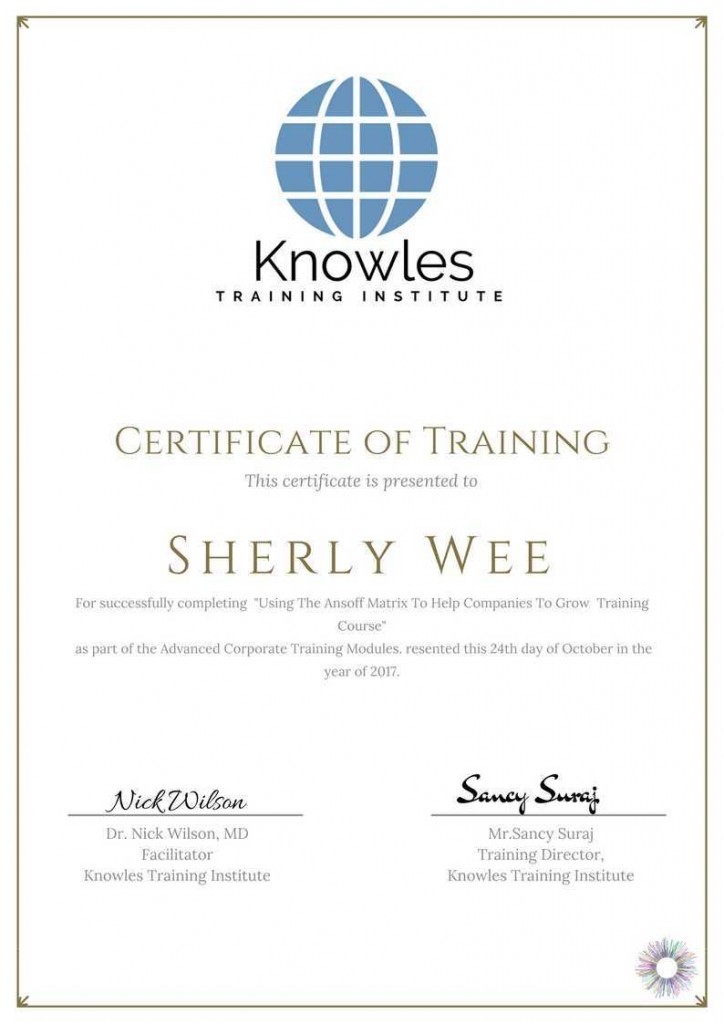 Using The Ansoff Matrix To Help Companies Grow Training Certification