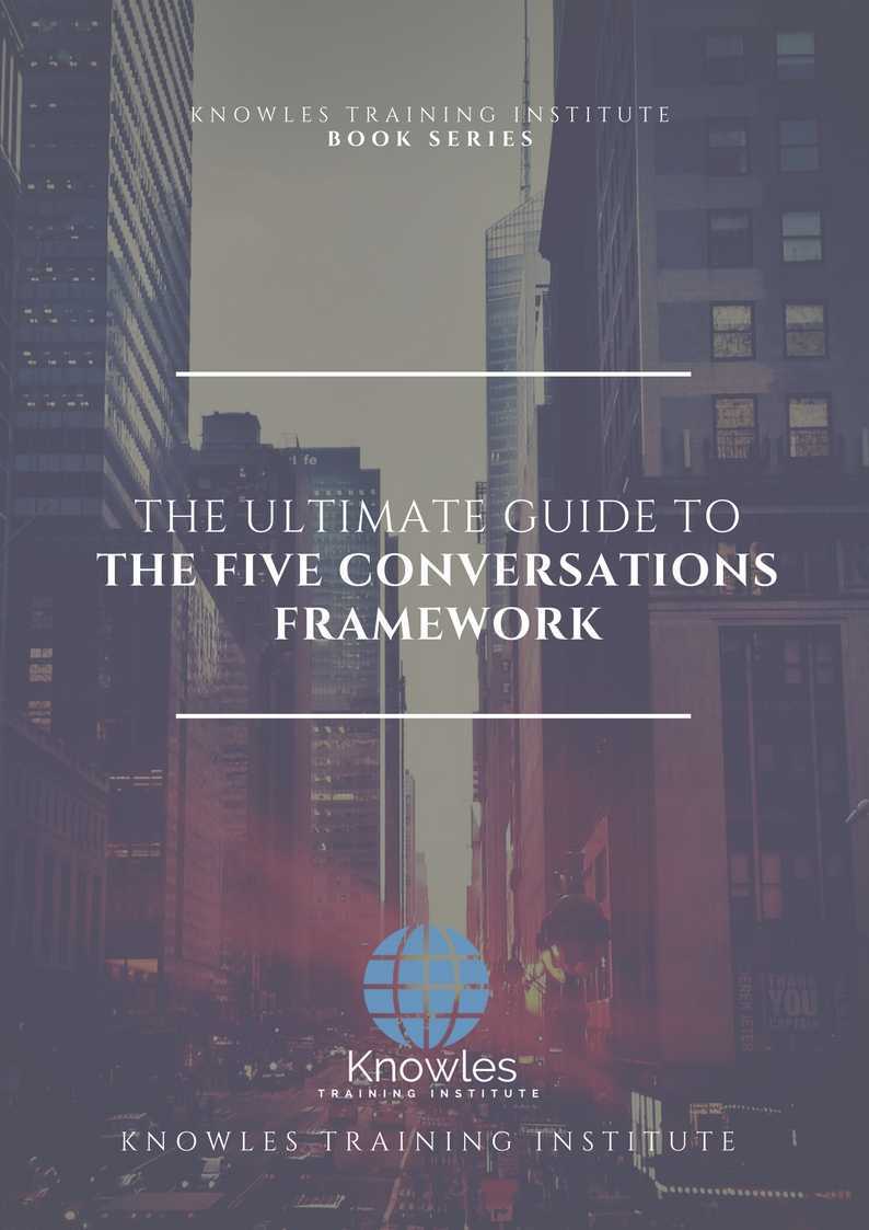 The Five Conversations Framework Book