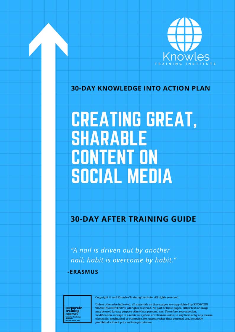 30-Day Action Plan For Creating Great, Sharable Content On Social Media