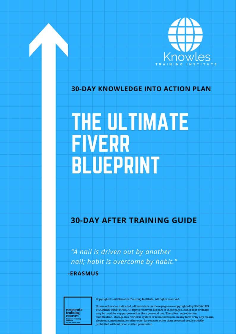 30-Day Action Plan For The Ultimate Fiverr Blueprint
