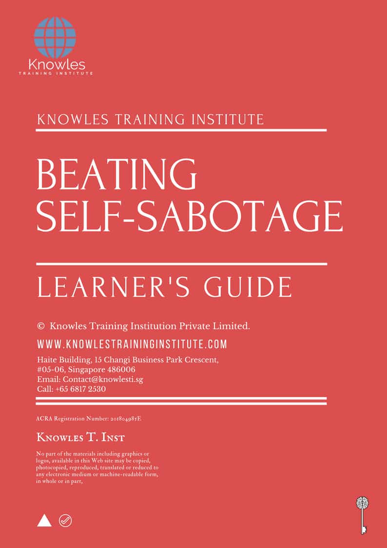 Beating Self-Sabotage Learner’s Guide