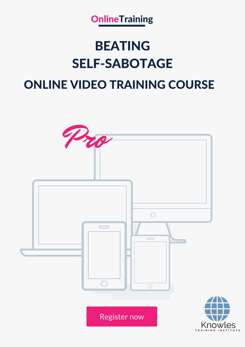 Beating Self-Sabotage Online Video Course