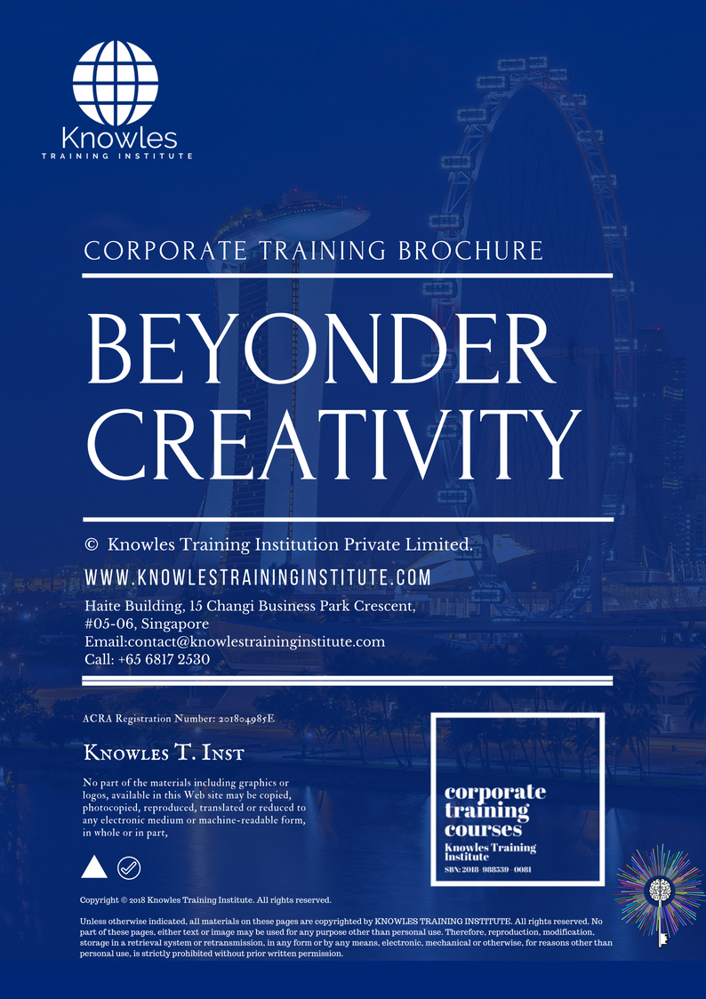 Beyonder Creativity Course Brochure