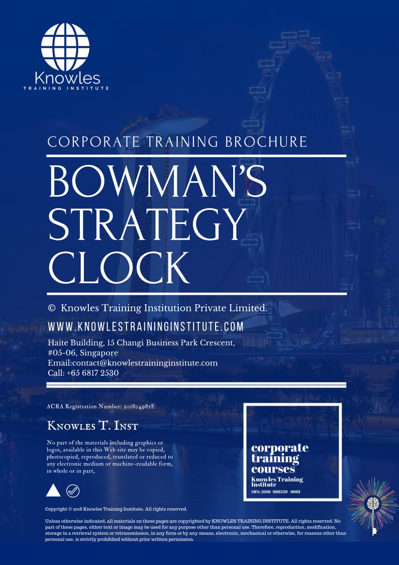 Bowman’S Strategy Clock Course Brochure