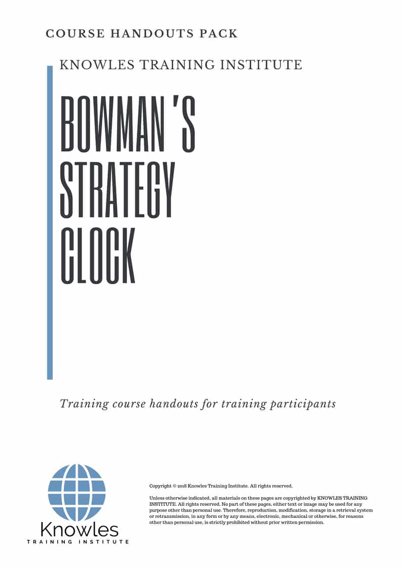 Bowman’S Strategy Clock Course Handouts