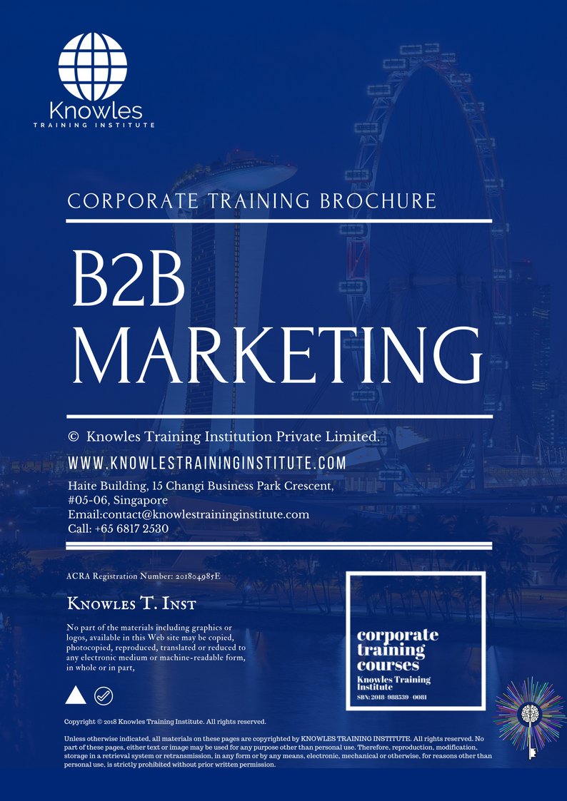 b2b marketing training