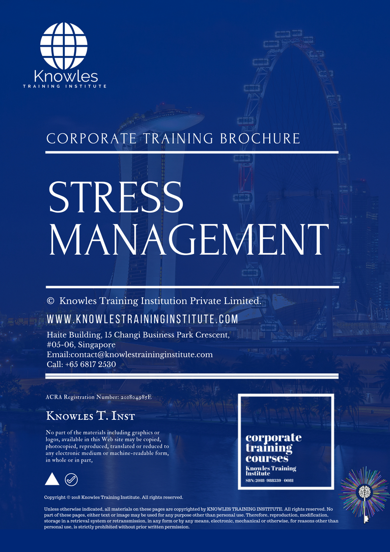 Course Brochure For Stress Management