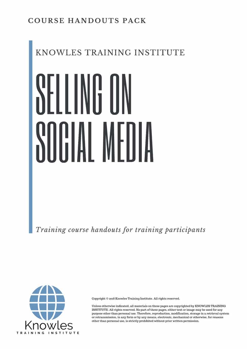 Course Handouts For Selling On Social Media