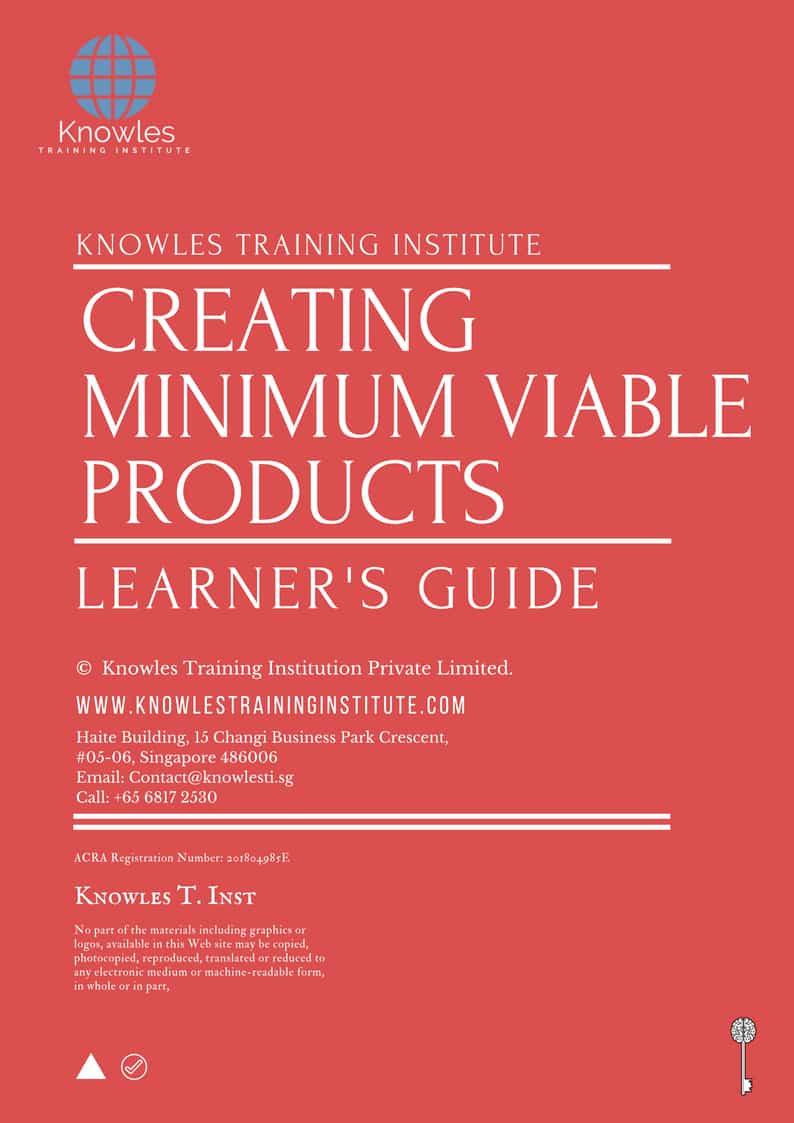 Creating Minimum Viable Products Learner’s Guide