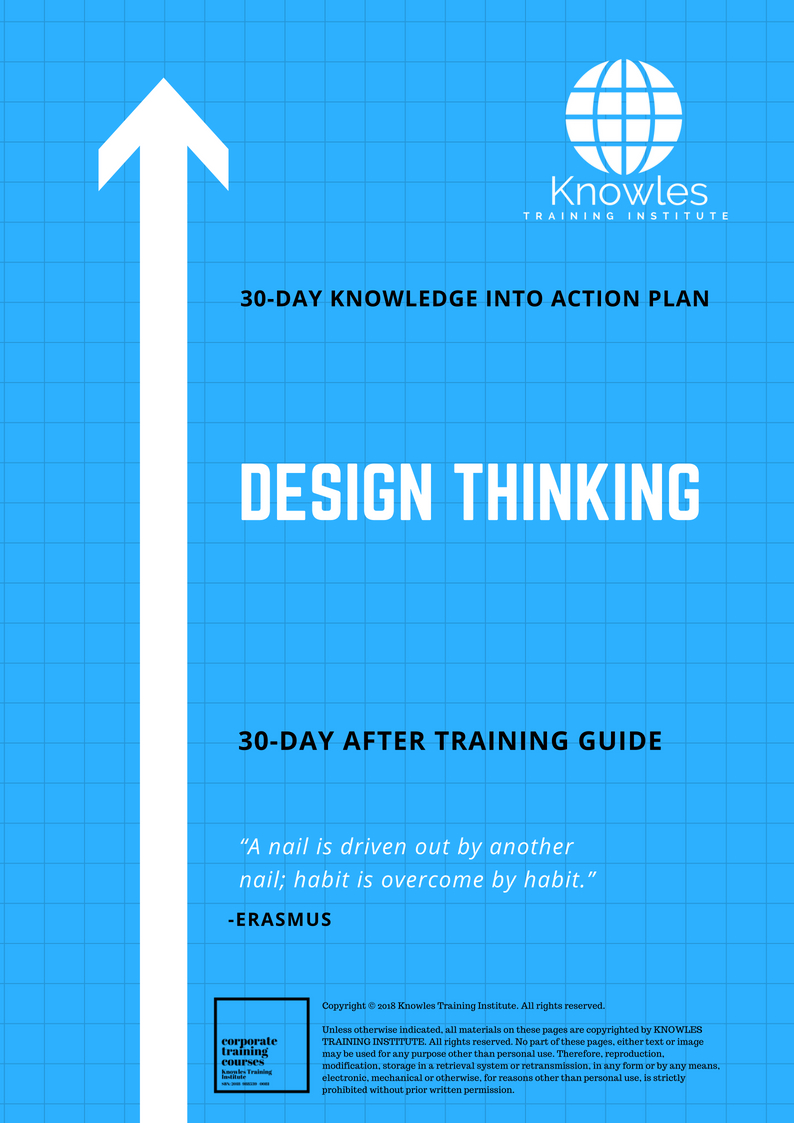 Design Thinking 30-Day Action Plan