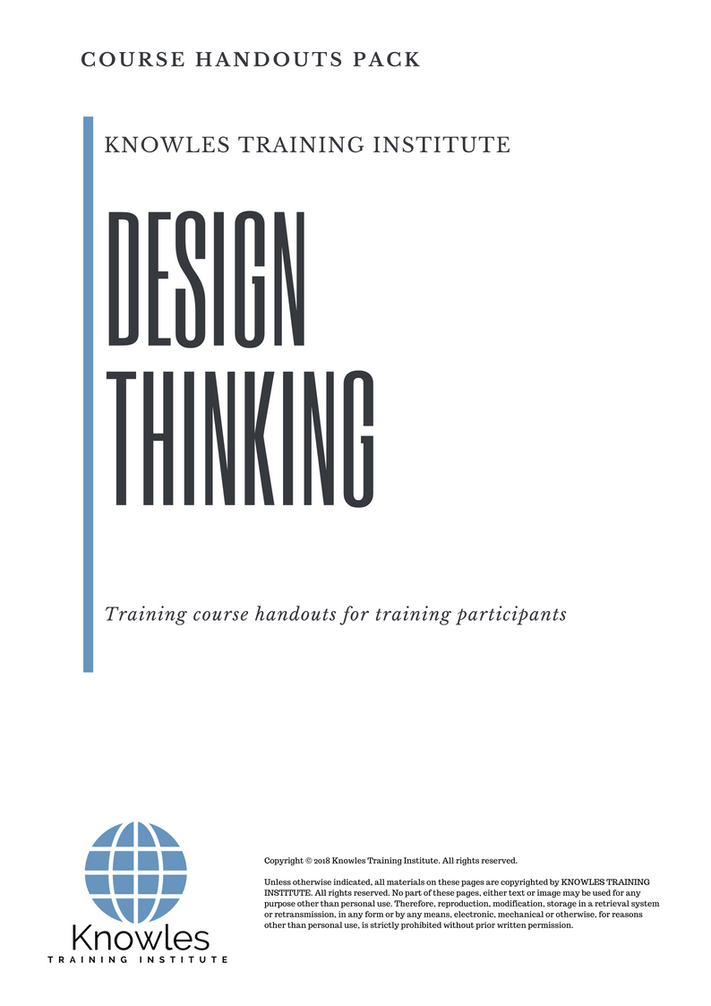 Design Thinking Course Handouts
