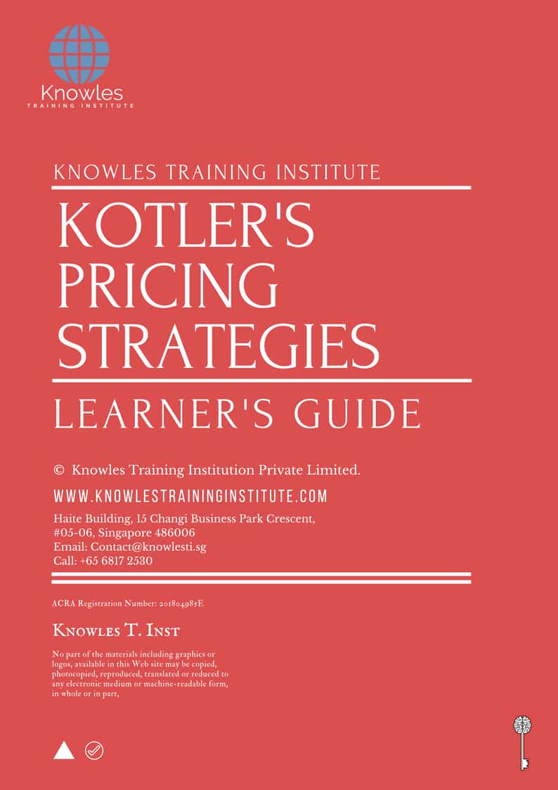 Kotler’s Pricing Strategies Learner’s Guide