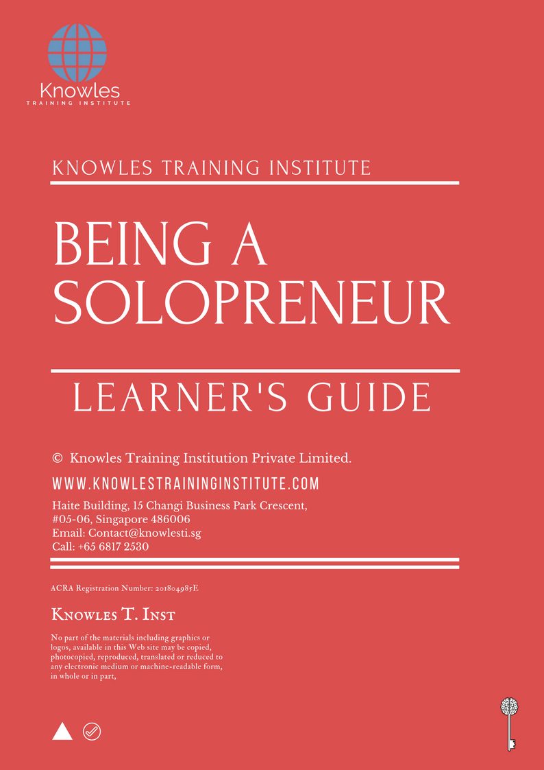 Learner’s Guide For Being A Solopreneur