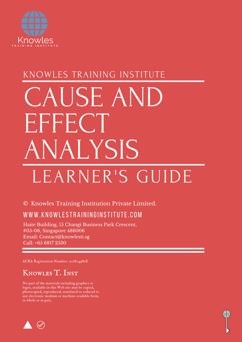 Learner’s Guide For Cause And Effect Analysis