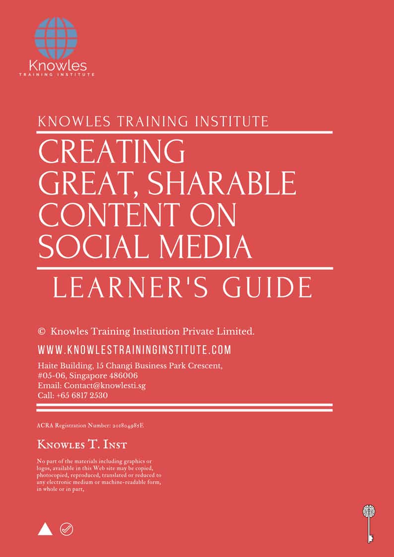 Learner’s Guide For Creating Great, Sharable Content On Social Media