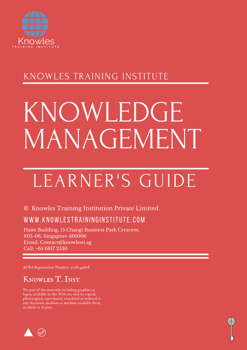 Learner’s Guide For Knowledge Management
