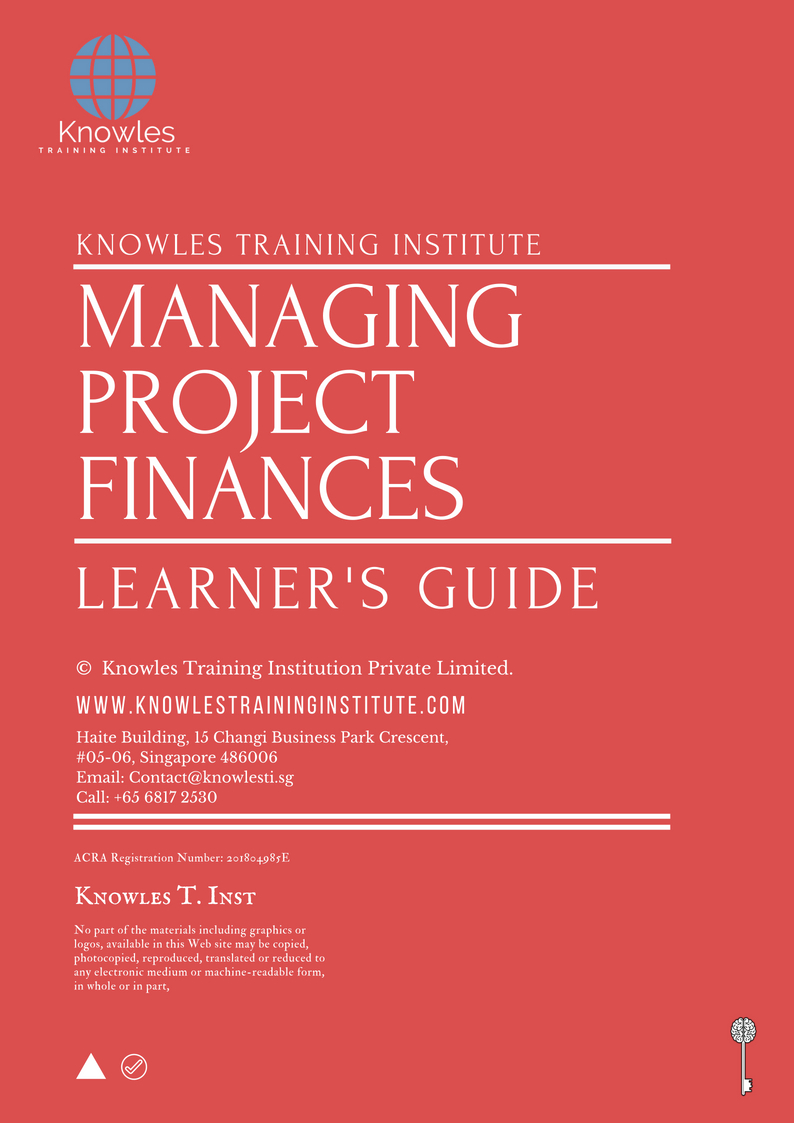 Learner’s Guide For Managing Project Finances