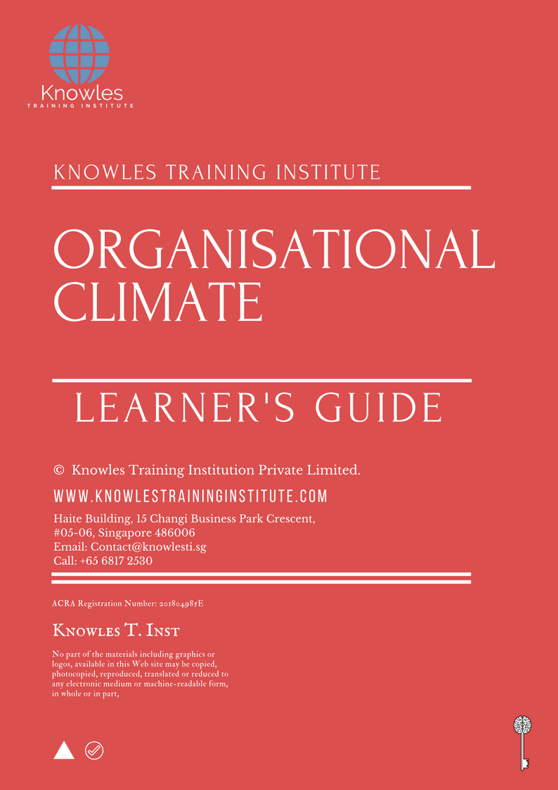 Learner’s Guide For Organisational Climate