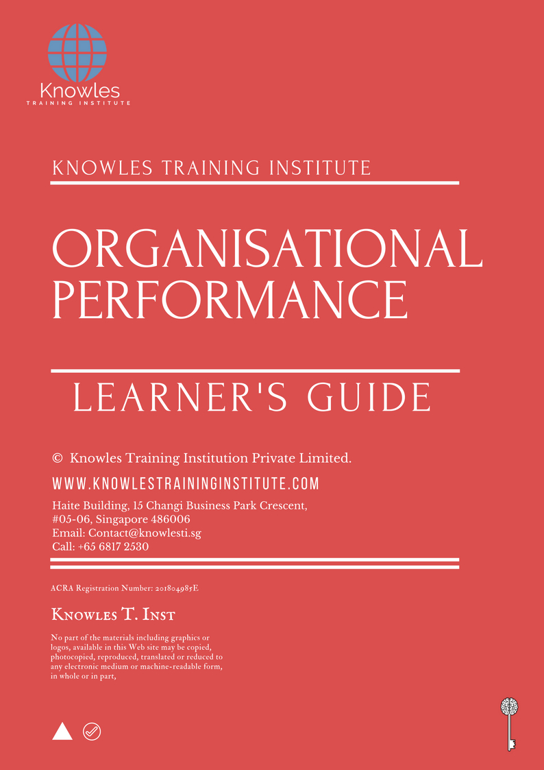 Learner’s Guide For Organisational Performance