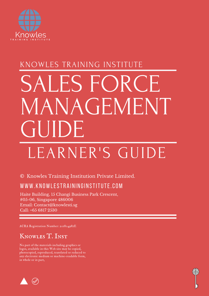 Learner’s Guide For Sales Force Management Guide
