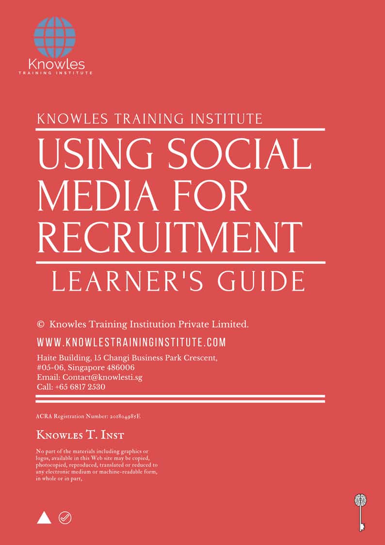 Learner’s Guide For Using Social Media For Recruitment