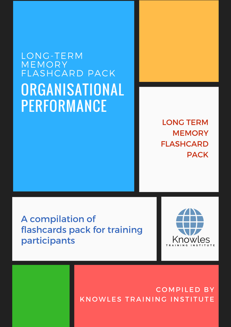 Long-Term Memory Flashcards Pack For Organisational Performance