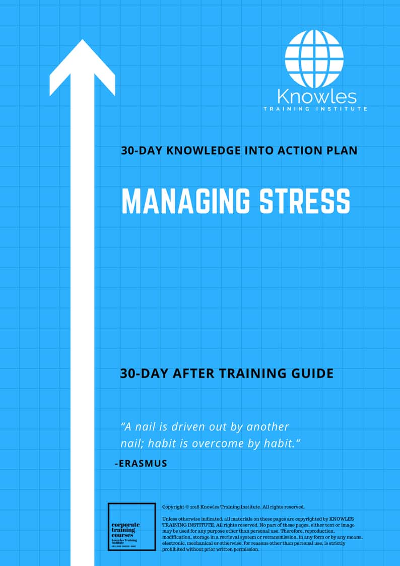 Managing Stress 30-Day Action Plan