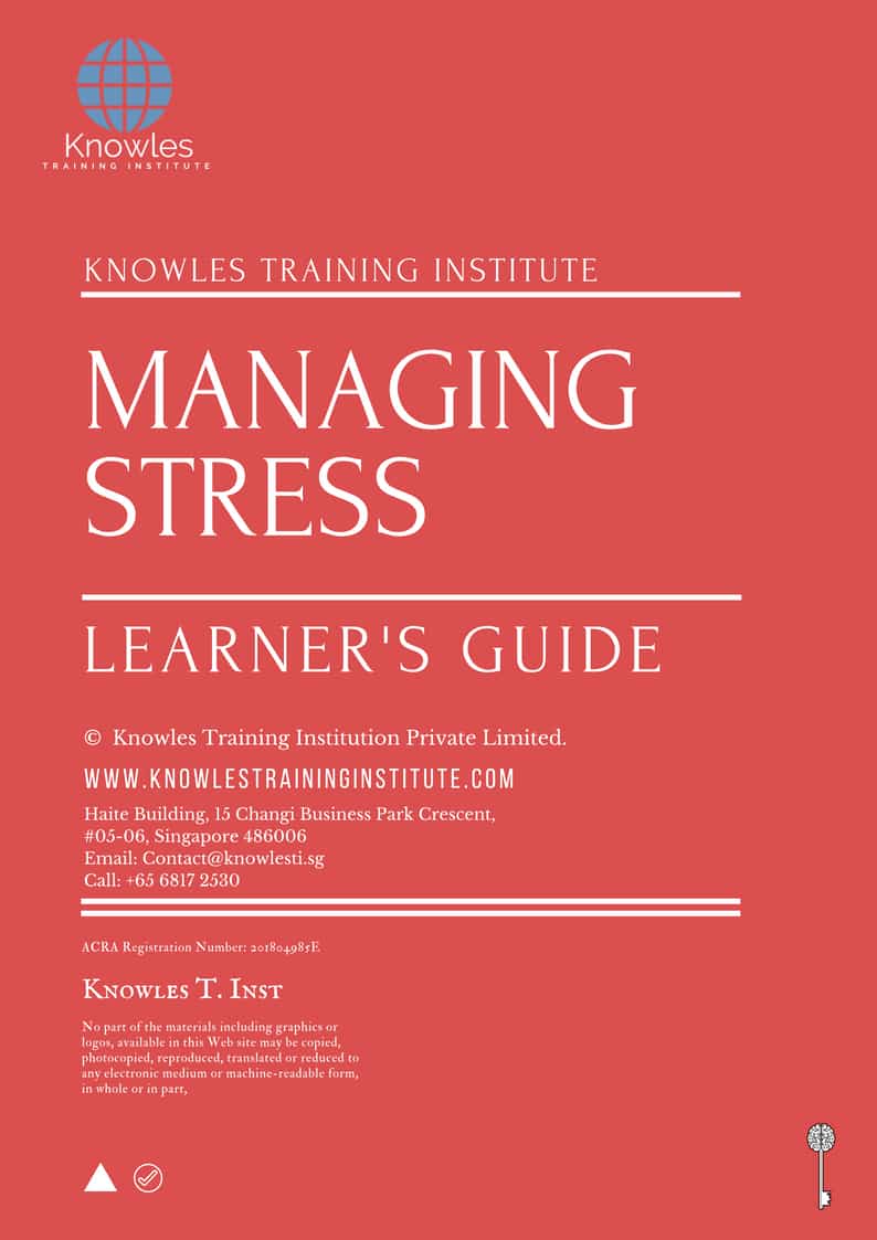 Managing Stress Learner’s Guide